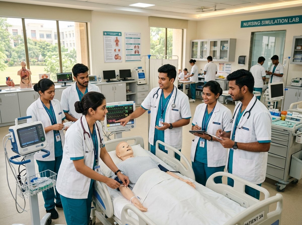 Biju Patnaik College of Nursing Training Simulation Lab